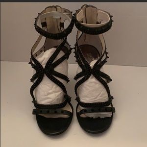 Michael Kors black studded heels